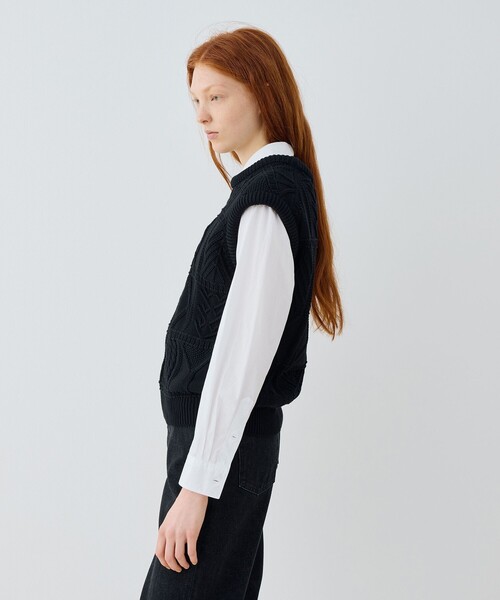 GALERIE VIE ニットベスト サイズF 楽天市場】【22AW】【GALERIE VIE−ギャルリー ヴィー】【送料