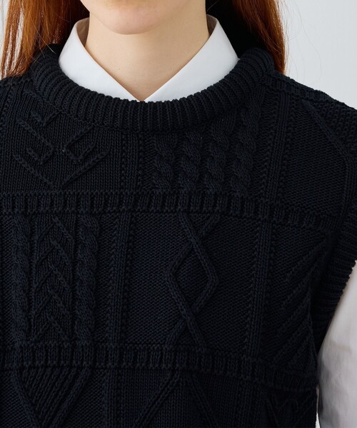 GALERIE VIE ニットベスト サイズF 楽天市場】【22AW】【GALERIE VIE−ギャルリー ヴィー】【送料