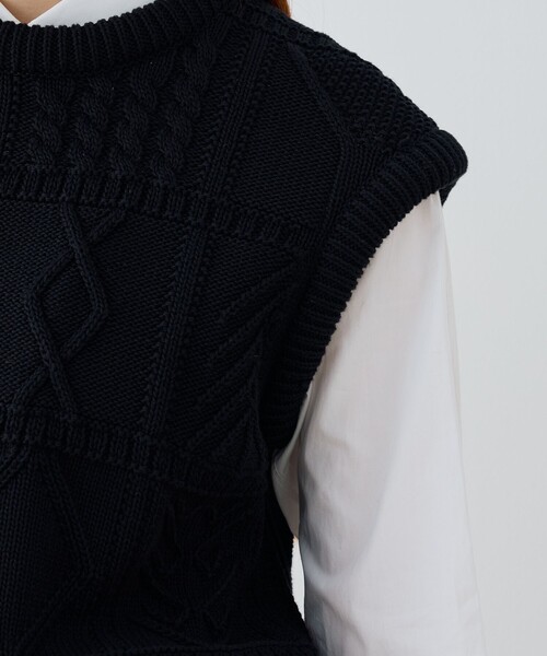 GALERIE VIE ニットベスト サイズF 楽天市場】【22AW】【GALERIE VIE−ギャルリー ヴィー】【送料