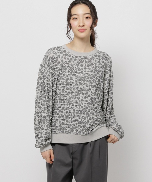 niko and… tシャツ フリフリアソートクルーネックプルオーバー