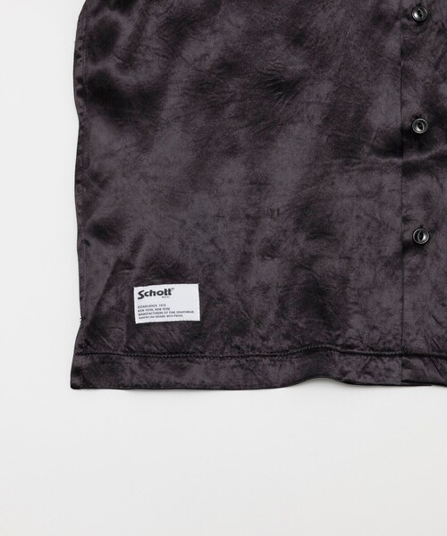 Schott レーヨン スカ エイジング シャツ ショートスリーブ Schott レーヨン スカ エイジング シャツ ショートスリーブ