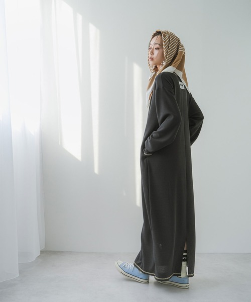 Lame Jacquard Volume Silhouette Dress