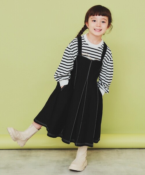 THE SHOP TK ワンピース 「110−150」タックジャンスカ/ママとおそろい