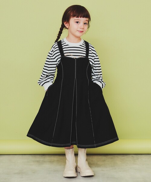 THE SHOP TK ワンピース 「110−150」タックジャンスカ/ママとおそろい