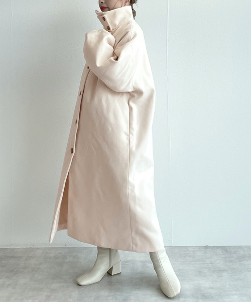 「w closet」 チェスターコート FREE ブラウン レディース_画像7