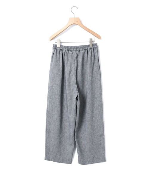 MidiUmi パンツ ノーザンリネンラップパンツ レディース