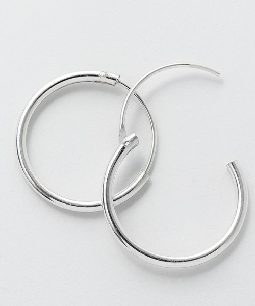 WYZ ピアス silver925 シンプルピアス (両耳用) メンズ : ZOZOTOWN