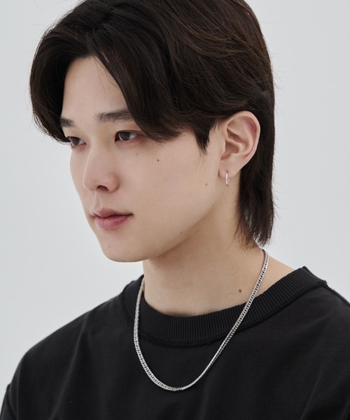 WYZ ピアス silver925 シンプルピアス (両耳用) メンズ : ZOZOTOWN