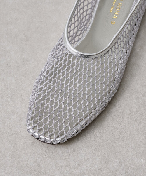 BEARDSLEY パンプス 「CORSO ROMA 9」メッシュフラットシューズ  