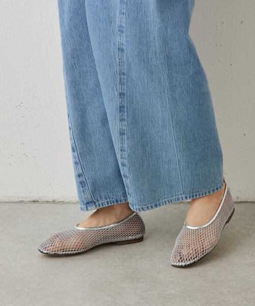 BEARDSLEY パンプス 「CORSO ROMA 9」メッシュフラットシューズ