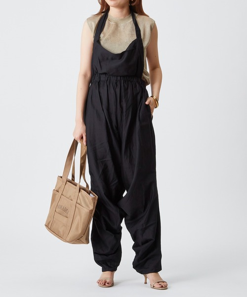 今季enrica | コットンサテンコンビネゾン enrica（エンリカ） ドレス 「」コットンサテン2WAYコンビネゾン