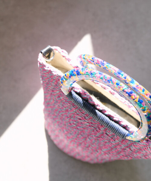 ear PAPILLONNER かごバッグ カゴバッグ ペーパーバケツ
