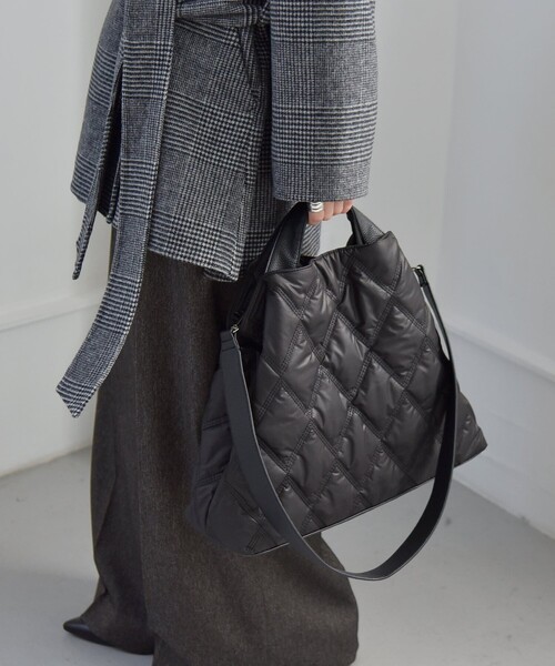 「quaranciel」 2WAYバッグ ONE SIZE キャメル レディース_画像3