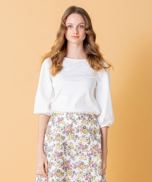 [TOCCA] 7 минут рукав cut and sewn MEDIUM темно-синий женский 