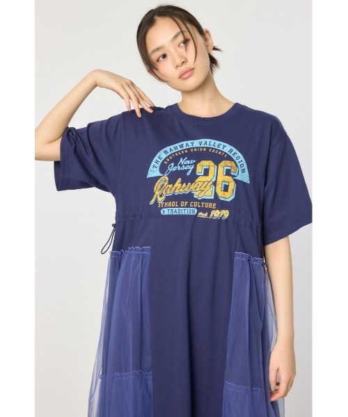 新品 RODEO CROWNS ティアードマキシ ワンピース ロデオクラウンズ 7分丈袖マキシワンピース｜ロデオクラウンズ／ロデオクラウンズ