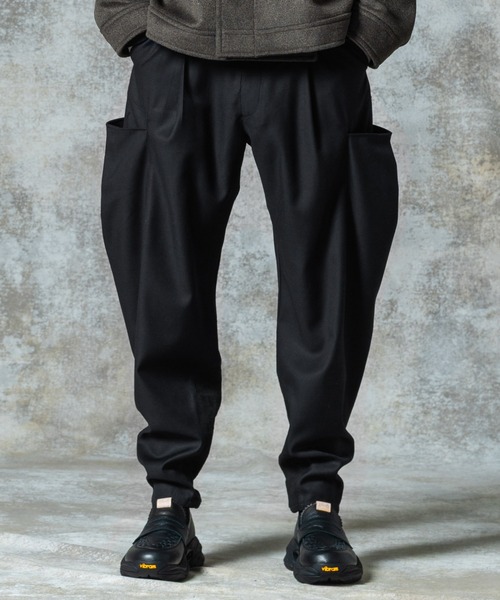 glamb サルエルパンツ　サイズM glamb パンツ Additional Pocket Pants / アディショナル
