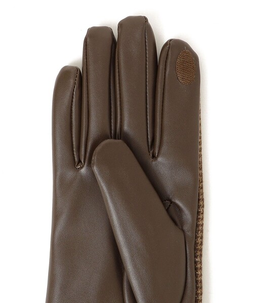 「Casselini」 手袋 ONE SIZE ブラウン レディース_画像5