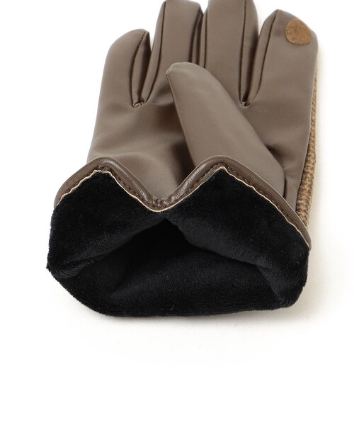 「Casselini」 手袋 ONE SIZE ブラウン レディース_画像7