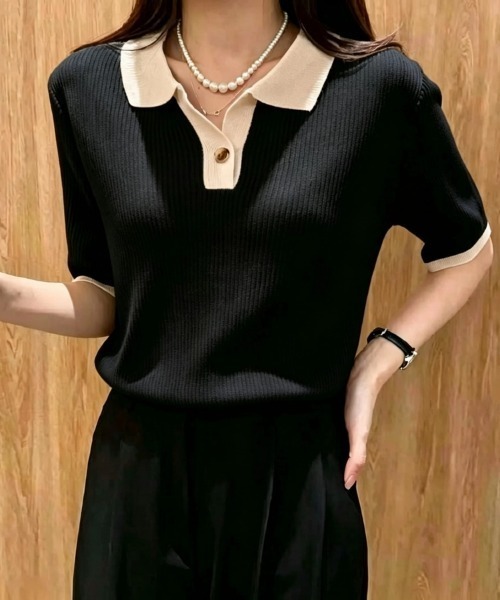 Beststore（ベストストア） ポロシャツ ポロ 「新色追加」バイカラー