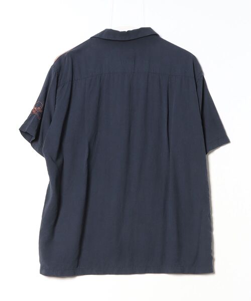 【美品】LOVELESS メンズ半袖開襟シャツ シャツ パイソン柄・レオパード柄 半袖開襟シャツ/アニマル総柄