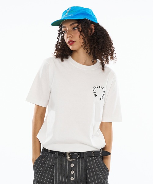 WISH FOR EVER tシャツ DRAW CODE CIRCLE STITCH T / ドロー