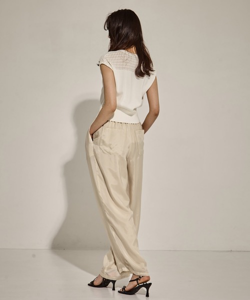 クラネ正規品❗️新品紙タグ付⭐️シアーパンツSTRAIGHT SHEER PANTS CLANE - 新品 clane クラネ SHEER PANTS ストレートシアーパンツ
