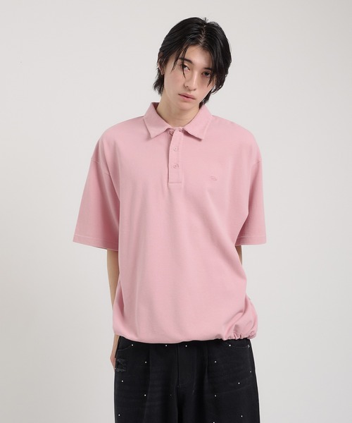 ピンク 半袖ポロシャツ chico pc207-pink-s2.jpg