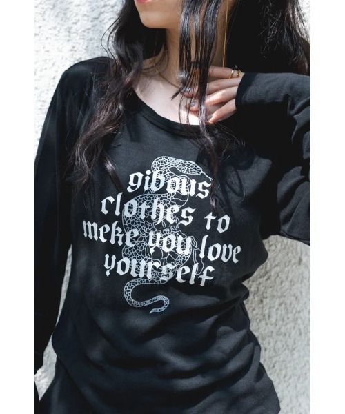 gibous tシャツ gibous/ギボス/gibous snake scorpion tops