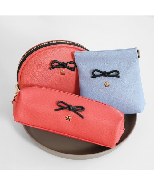MARY QUANT（マリークヮント） ポーチ マリークワント サフィアーノ