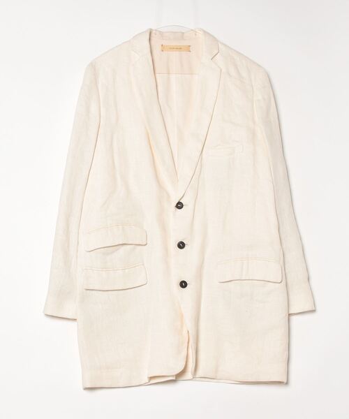 ジャケット テーラードジャケット long jacket II メンズ レディースの画像