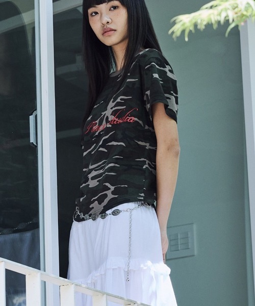 tシャツ PLACE STUDIO／CAMOロゴスリムT レディース | PLACE STUDIO | 04