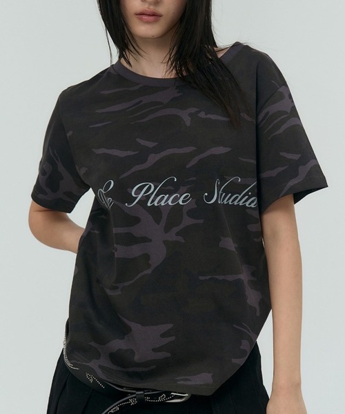 tシャツ PLACE STUDIO／CAMOロゴスリムT レディース | PLACE STUDIO | 13