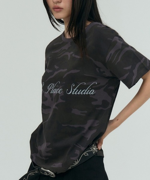 tシャツ PLACE STUDIO／CAMOロゴスリムT レディース | PLACE STUDIO | 14
