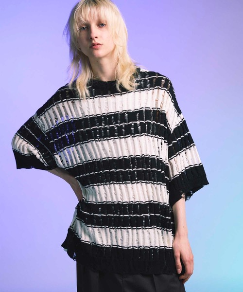 MAISON SPECIAL セーター ニット 「UNISEX」Prime-Over Damage