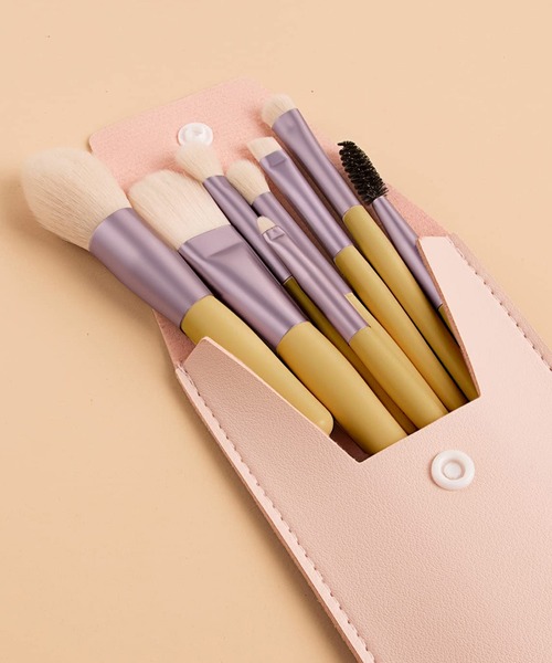 CALIFORNIA OUTFITTERS メイクブラシ 6C30 ケース付き コンパクトミニ