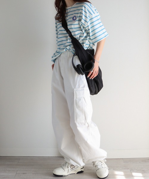 「COURO」 半袖Tシャツ L オートミール レディース