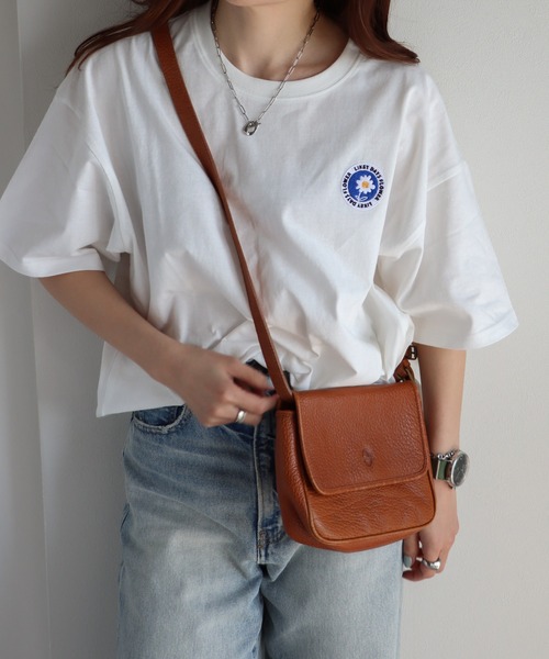 「COURO」 半袖Tシャツ L オートミール レディース