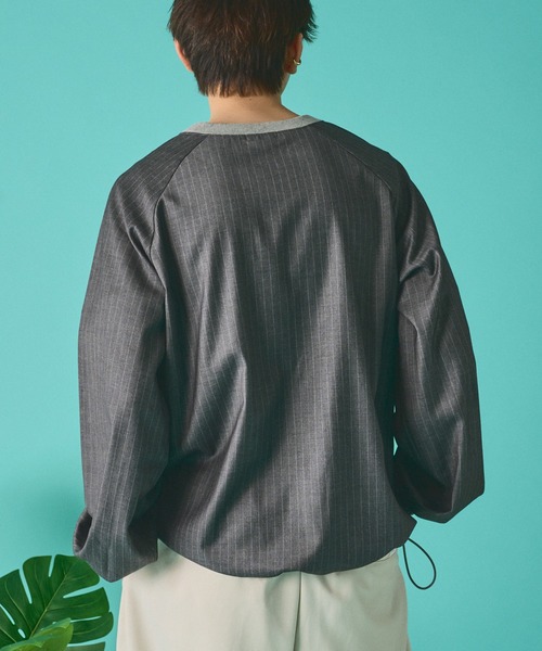 「Adoon plain」 長(zhǎng)袖Tシャツ LARGE ブラック メンズ