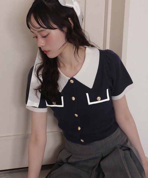 GOOD NIGHT BEAR柄ワンポイントロンT 新品未使用 楽天市場】TRIPLE CROWN トリプルクラウン コットン ラガー ポロ