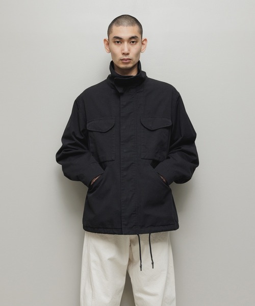 BAL・メンズ・モッズコート　美品 bal（バル） ミリタリージャケット モッズコート CURB POCKET FIELD
