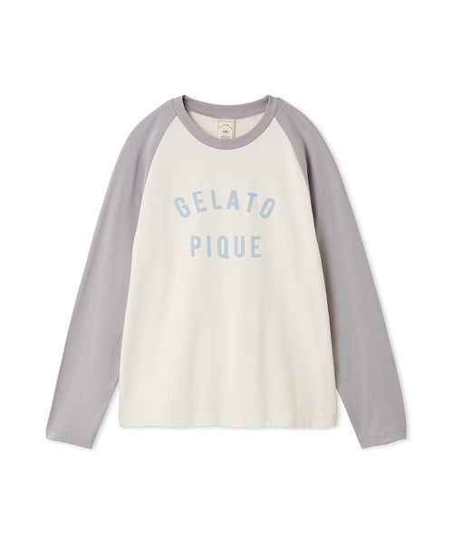パジャマ ルームウェア ワンポイントラグランロンT レディース | gelato pique
