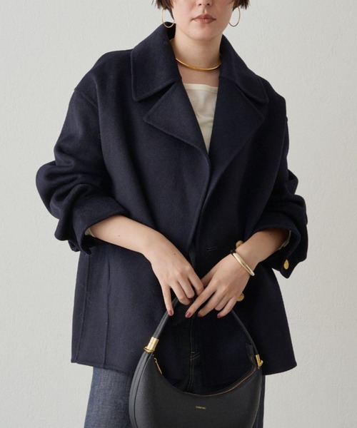 Loungedress コート アウター ミドルリバーコート レディース