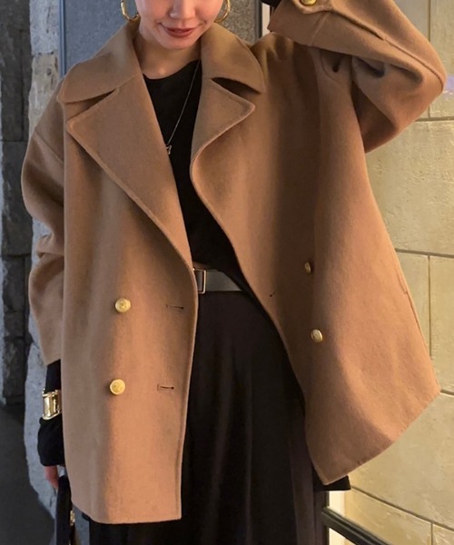 Loungedress コート Loungedress コート アウター ミドルリバーコート レディース