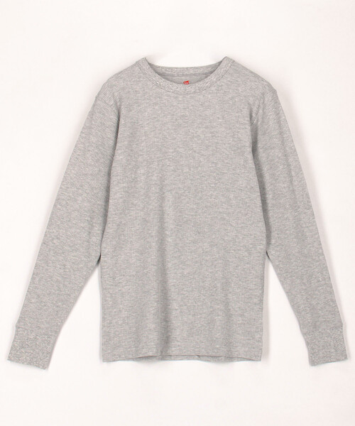 tシャツ 限定展開 Hanes/ヘインズ BEEFY サーマルクルーネックロングスリーブ / HM4-Q103 メンズ | FREAK'S STORE | 03