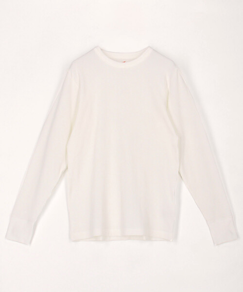 tシャツ 限定展開 Hanes/ヘインズ BEEFY サーマルクルーネックロングスリーブ / HM4-Q103 メンズ | FREAK'S STORE | 01