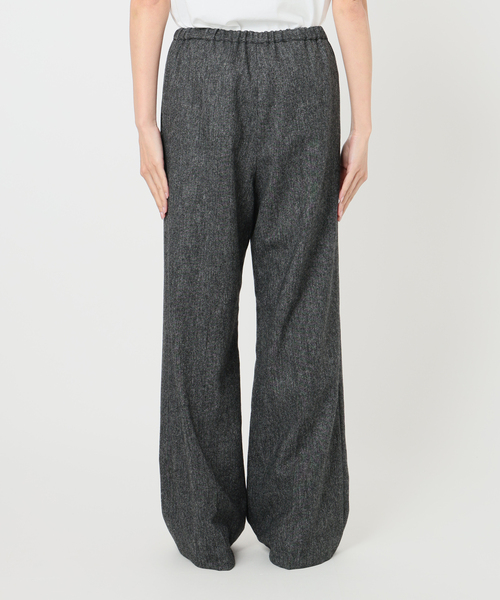 IENA（イエナ） パンツ ウォッシャブル ツイードイージースラックス