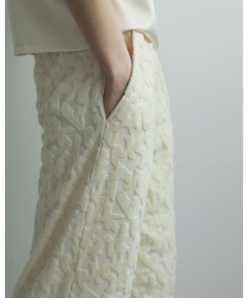 anuke（アンヌーク） パンツ anuke Jacquard Rough Pants 62520708