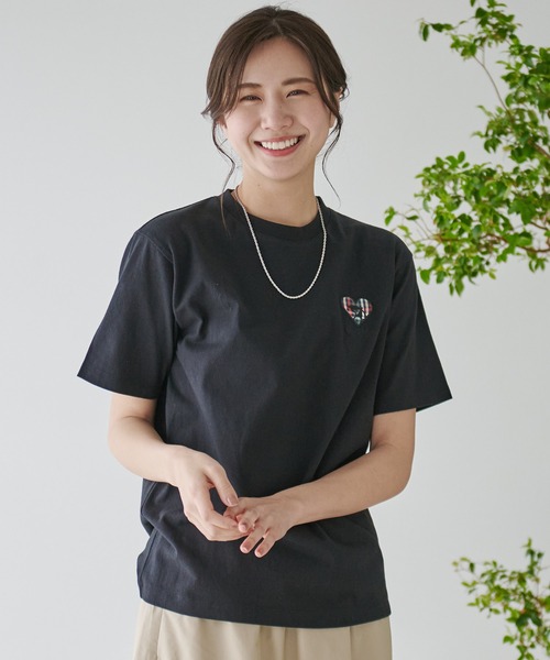 「Arnold Palmer」 半袖カットソー X-SMALL ブラック レディース_画像7