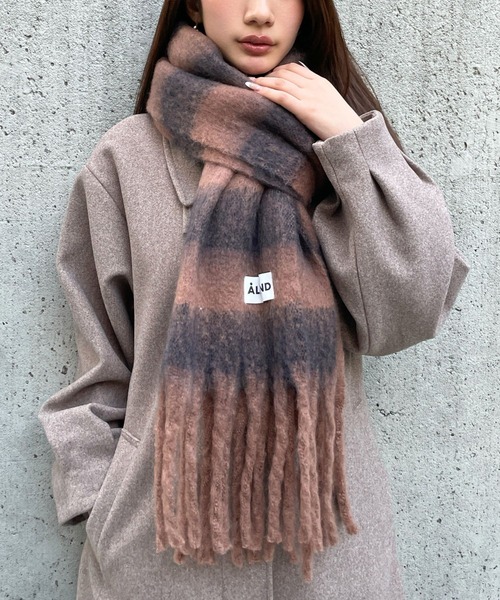 新品 FRANK LEDER ハンドメイド マフラー ストール フランクリーダー フランクリーダー FRANK LEDER ストール マフラー 緑系 グリーン