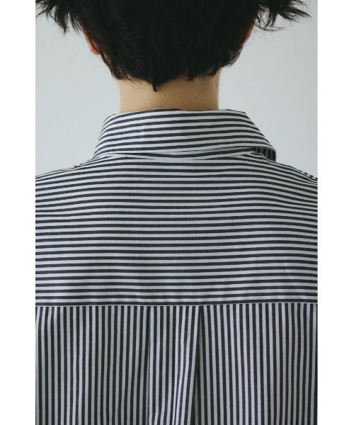 HeRIN.CYE ブラウス シャツ Asymmetry collar shirt アシンメトリー